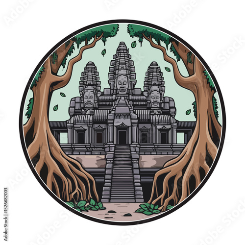 Creeping Trees on Sacred Ruins Icon Collection