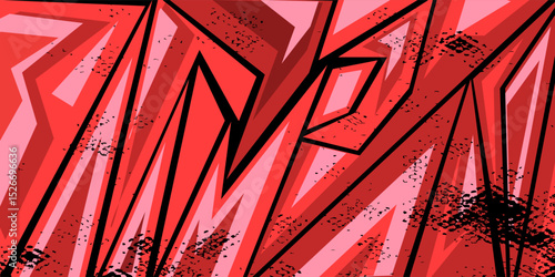 Graphic abstract purple red stripe racing background. Print vinyl and decal. vector EPS 110
