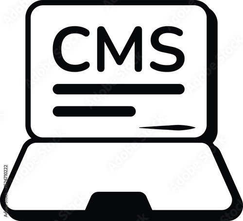 Set Of Web Development and Web Services Glyph Icons and Illustration Pack