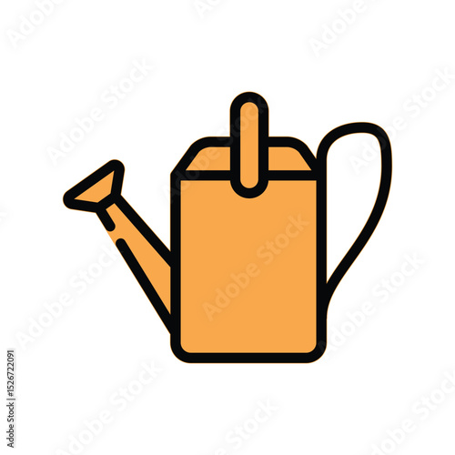 Watering can icon design template