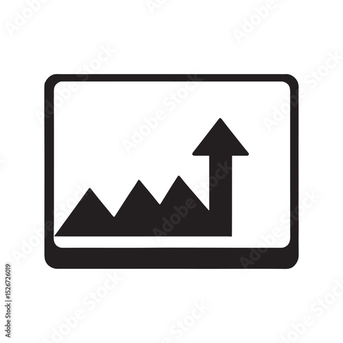 Digital Content and Growth Presentation Icon