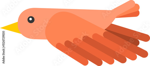 ollection of various bird species icons, vector cartoon illustration. Features swan, owl, raven, peacock, falcon, toucan, puffin.