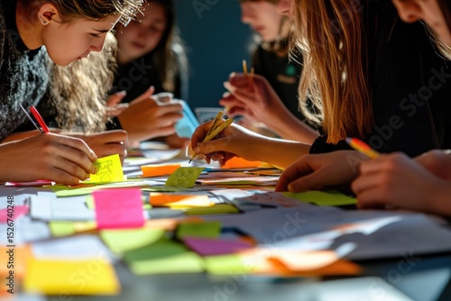 Focused group brainstorming session