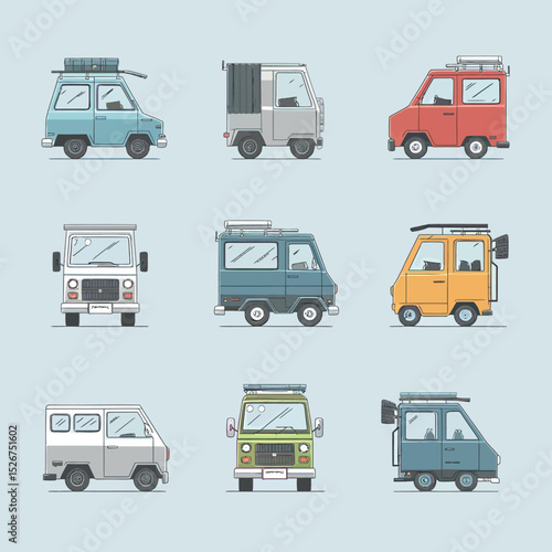vector icons to vehicle fueling and charging a gasoline pump, an electric vehicle plug hydrogen mole
