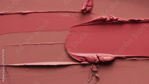 Obraz Close-up of pink and mauve textured makeup strokes on canvas