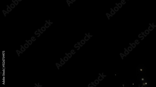 Gold Swirls Transitions Overlay - Luma Matte - Set of 5