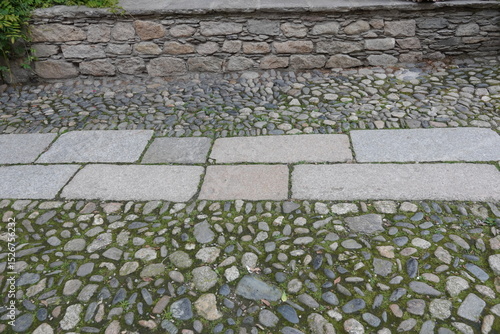 Wallpaper Mural stone path in the old city  Torontodigital.ca