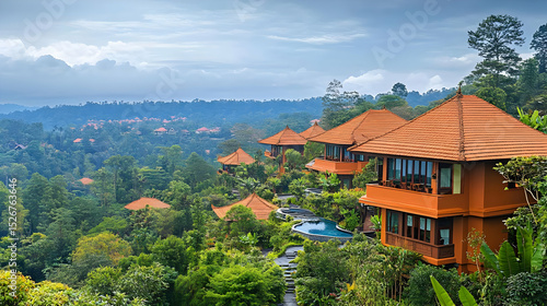 Luxury Hillside Resort with Stunning Tropical Views