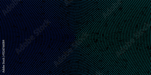 Dark Blue, Green vector template with abstract lines. A vague circumflex abstract illustration with gradient. A completely new template for your business design.
