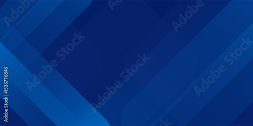 Abstract blue background with glowing geometric lines. Modern blue gradient square shape design. Futuristic technology concept. Suit for brochure, corporate, website, poster, banner, cover modern