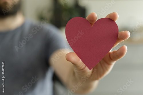 Close-up of a hand holding ...