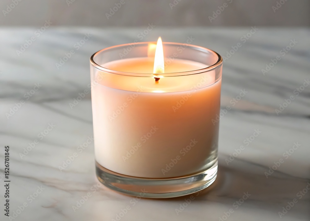 candle in the glass candle in the glass