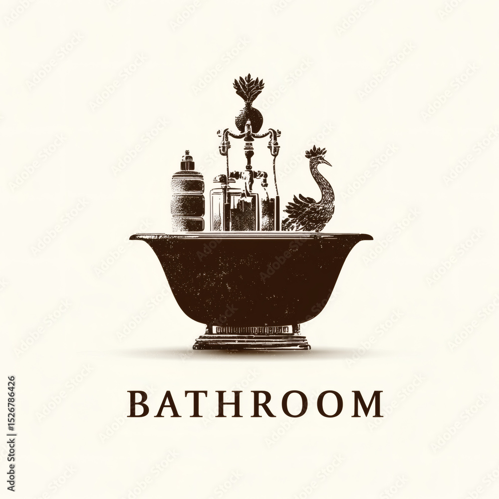 Fototapeta premium Luxe de la salle de bain