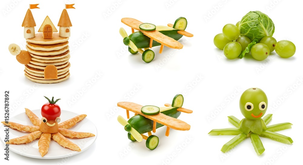 Obraz premium Cucumber Vegetable Carving