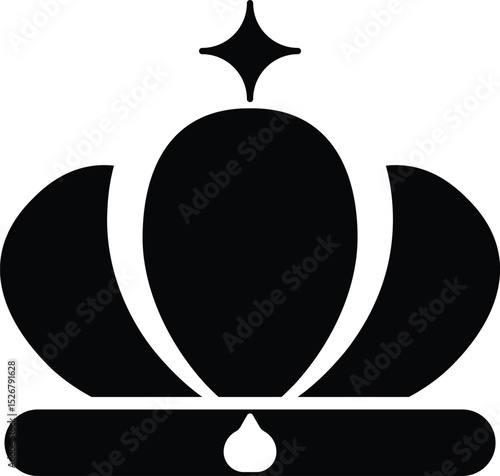 A crowns icon often adorned with jewels, symbolizing power, authority, or victory. Worn by monarchs, it represents sovereignty and prestige in various cultures throughout history.
