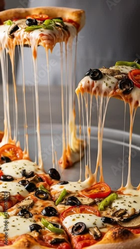 pizza with tomato sauce