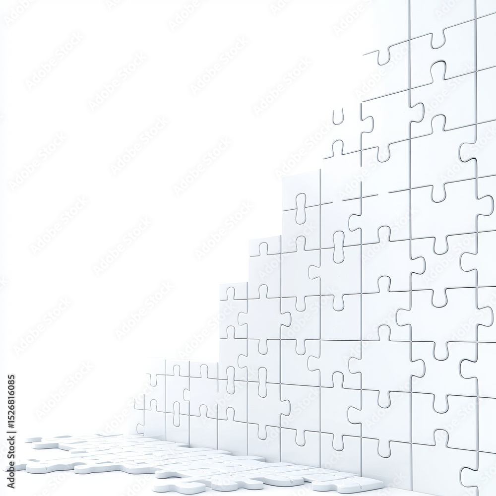 Ascending white puzzle pieces growth strategy and solutions Ascending white puzzle pieces growth strategy and solutions