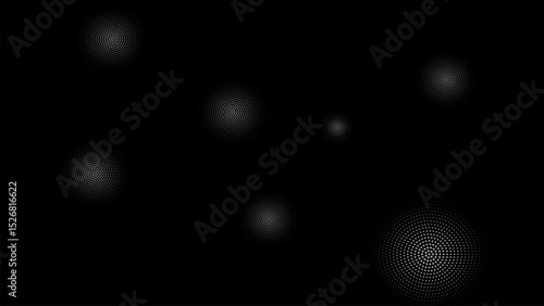Abstract vector background dynamic white,grey dots.Vector illustration.modern.
