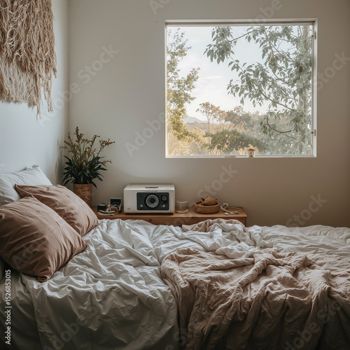 bedroom with bed