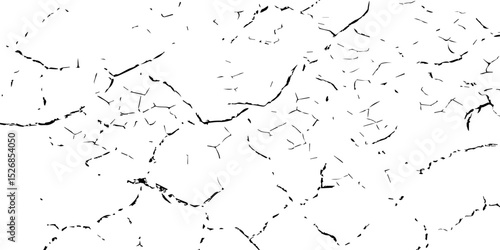 Closeup of dry fissure ground. White dried and cracked ground earth background.Gray crack on earth texture. erosion.