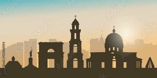 Chisinau Beautiful Skyline  Banner