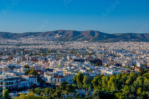 aerial view of a village