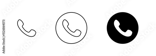 Phone icon . Vector illustration.	