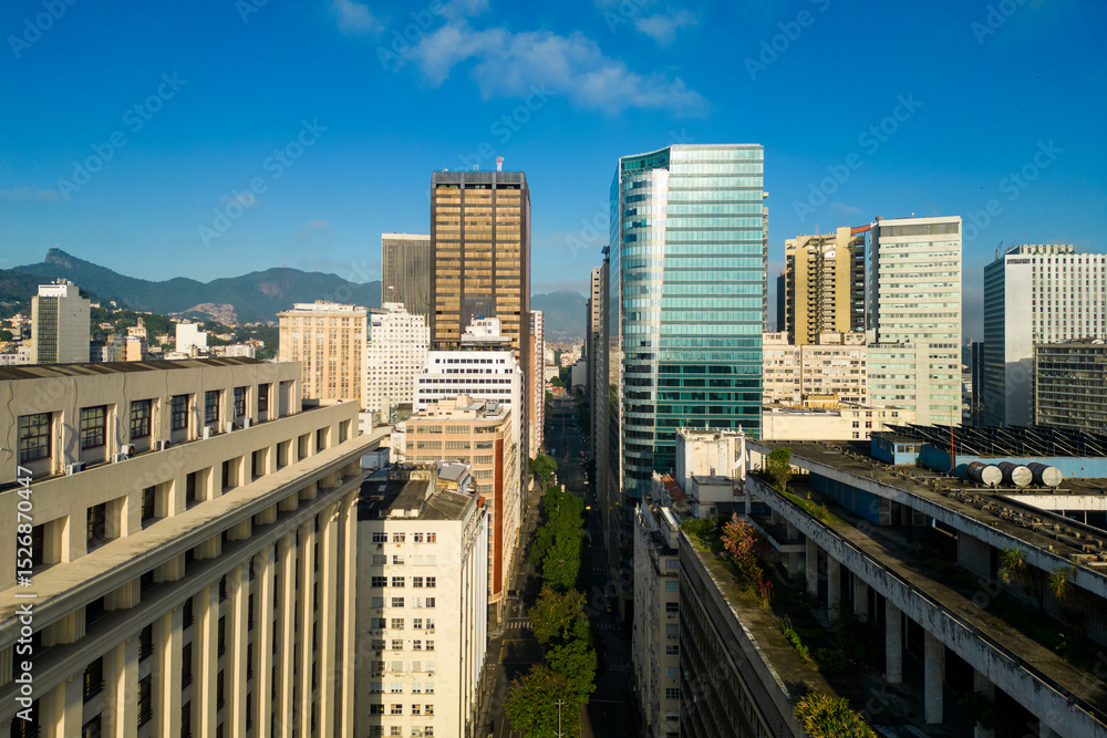 Fototapeta premium Office Buildings of Rio de Janeiro City Downtown