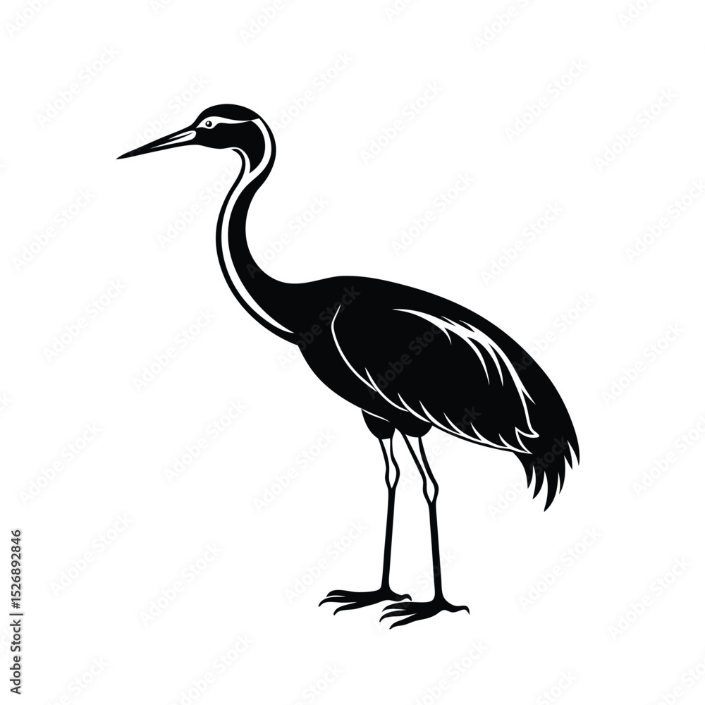 Obraz premium heron on the beach