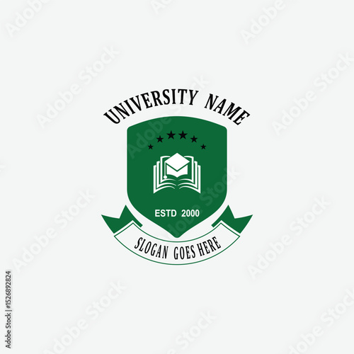 3019 educational logo school college university learning institute book academy organization