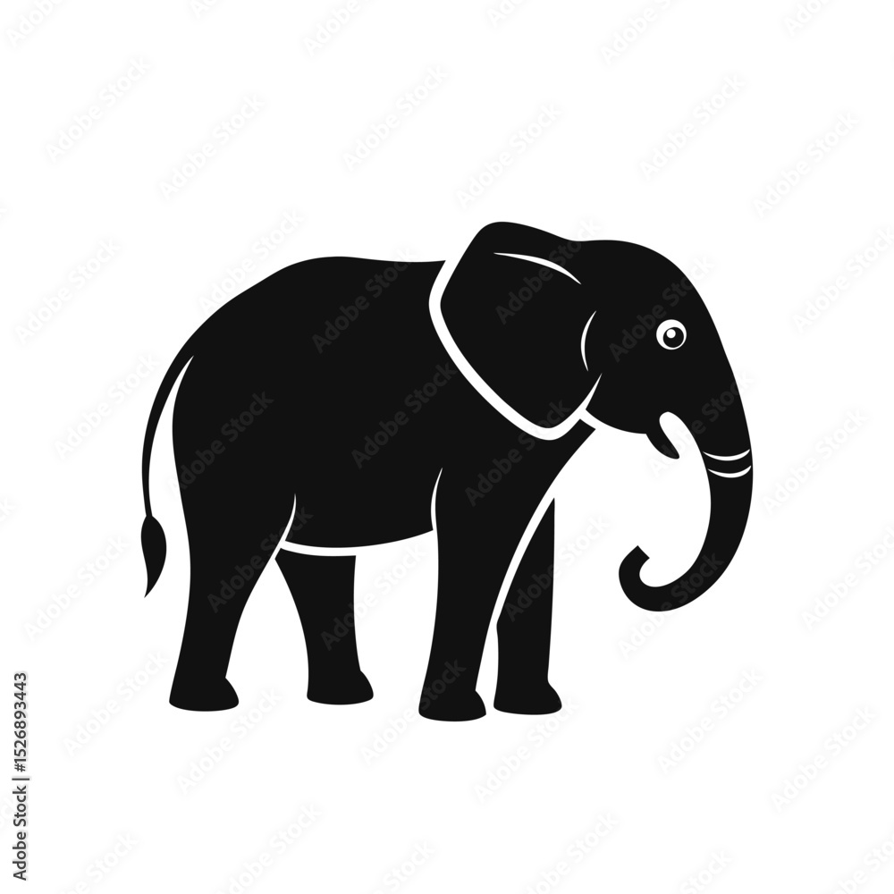 Obraz premium elephant vector illustration