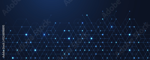 Abstract digital blockchain cube blocks concept. 3D big data cubes quantum computer technology idea. Artificial intelligence data core cubes design element