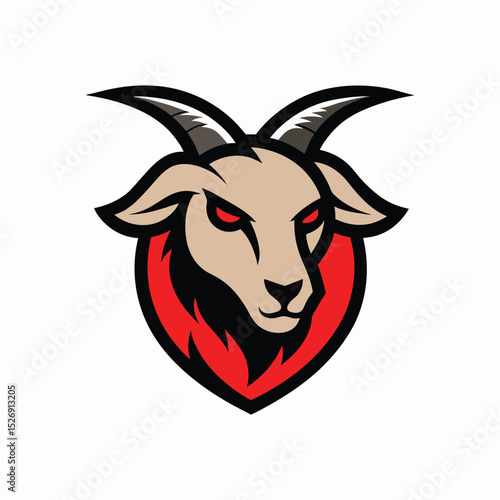 goat mascot logo