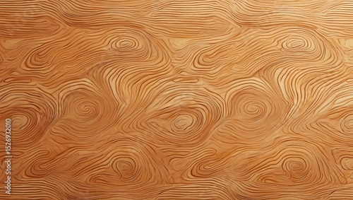 Wallpaper Mural Detailed seamless wood grain texture showcasing natural patterns and warm inviting tones and curves. Torontodigital.ca