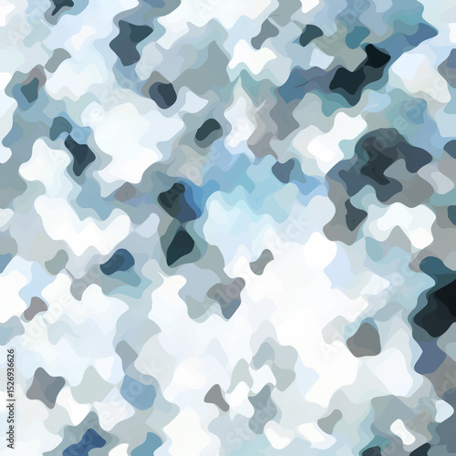 Colorful patched abstract background. Stain effect and camouflage. Spotted backdrop.