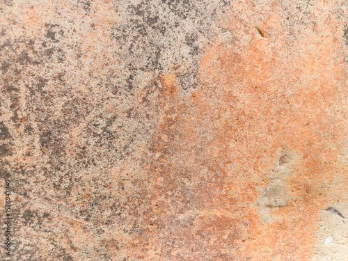 flat view of rough and beautiful texture background, reddish natural stone due to natural process, sheet for background, design, mockup
