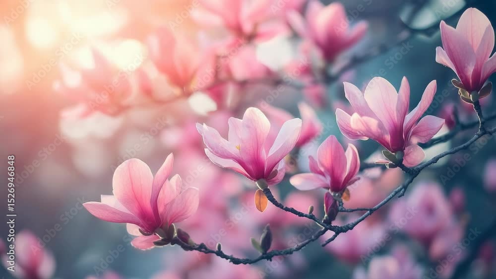Enchanted Pink Flower Blossom Enchanted Pink Flower Blossom