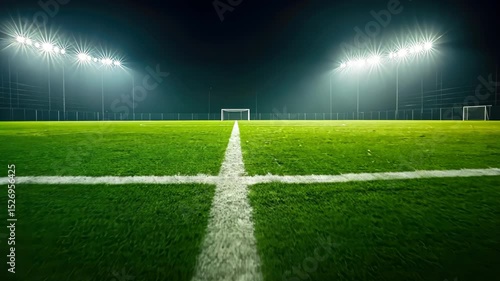 Soccer Field at Night
