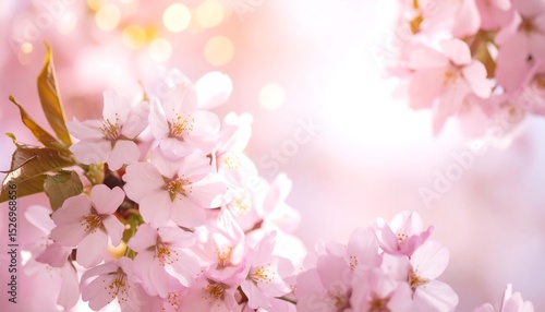 Beautiful spring blossoms