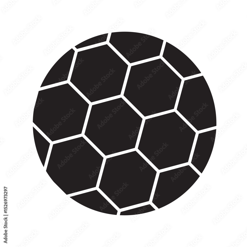 Fototapeta premium kick ball icon illustration design template