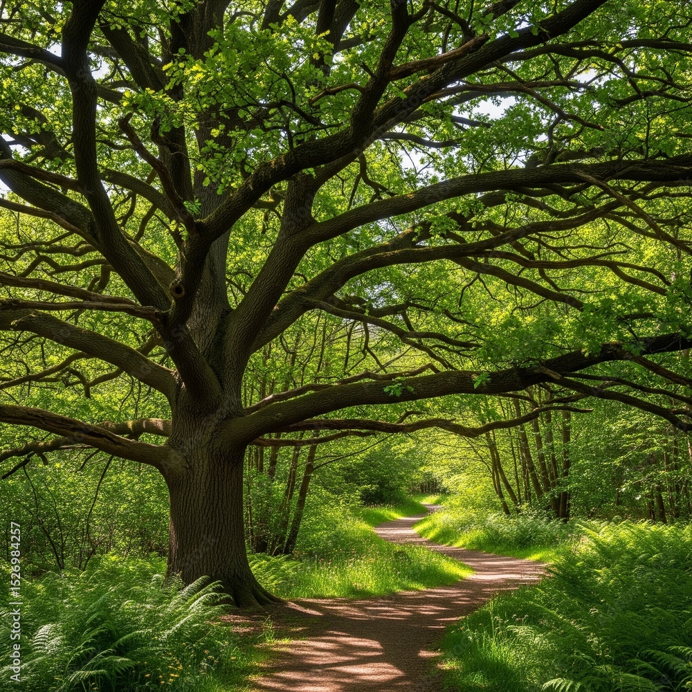 Fototapeta premium trees in the park