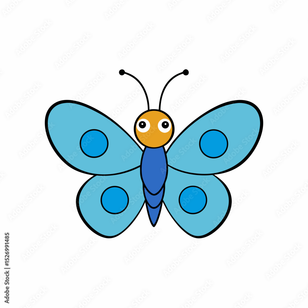 Obraz premium butterfly vector illustration