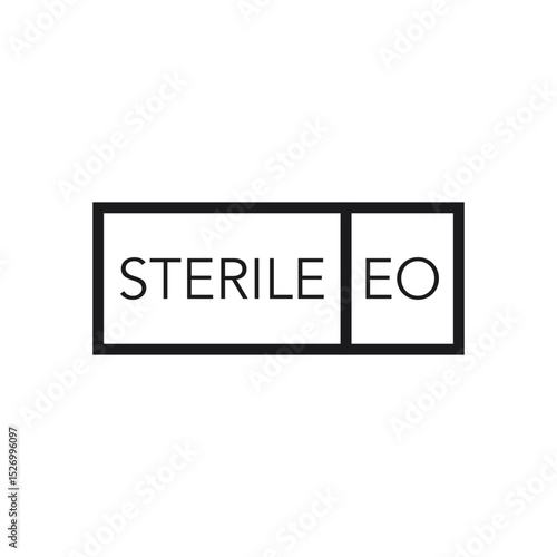 Sterile Fluid Path Sterilized Using Ethylene Oxide Symbol