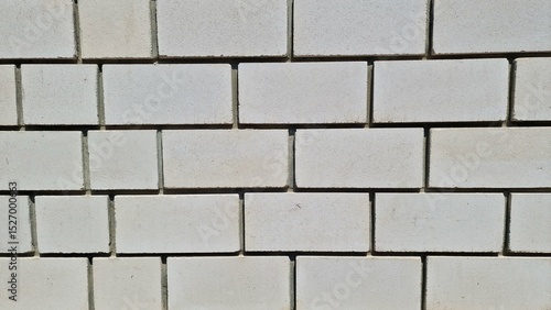 Wallpaper Mural Wall of white bricks Torontodigital.ca