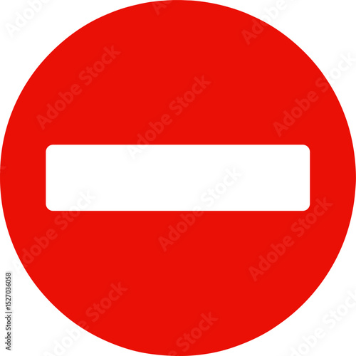 No entry sign representing forbidden access and prohibition Free Download No entry sign representing forbidden access and prohibition - GFXLoad