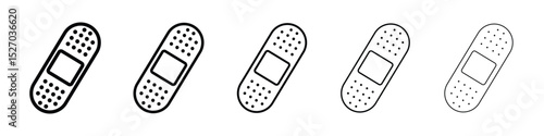 Band aid icon vector collection. EPS 10