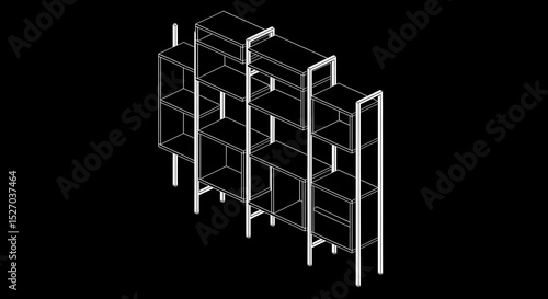 icicles on a black background