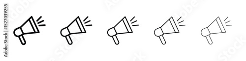 Campaign icon vector collection. EPS 10