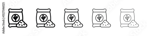 Fertilizer icon vector collection. EPS 10
