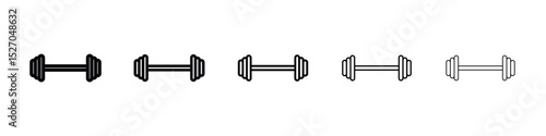 Gym icon vector collection. EPS 10